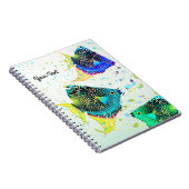 Carnet Poissons tropicaux colorés (Côté Droit)