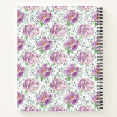 Carnet poitrine pourpre aquarelle (Dos)