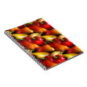 Carnet Poivrons rouges et jaunes (Côté Droit)