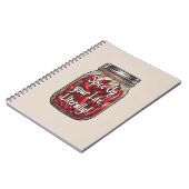 Carnet Poivrons séchés Pot (Côté gauche)