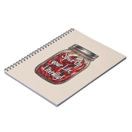 Carnet Poivrons séchés Pot (Côté gauche)