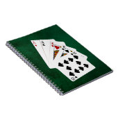 Carnet Poker Hands - Two Pair - Ace, King (Côté Droit)