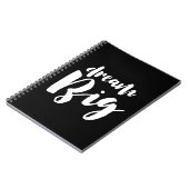 Carnet Police de grande lumière Dream (Côté gauche)