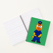 Carnet Police de Pachycéphalosaure. (Intérieur)