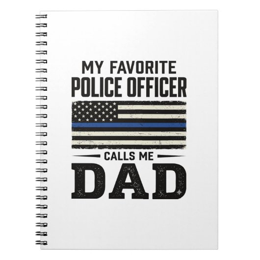 Carnet Police Officer Dad Vintage Flag Shirt Design_1 (Devant)