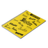 Carnet Polices noires de Boston (Côté gauche)