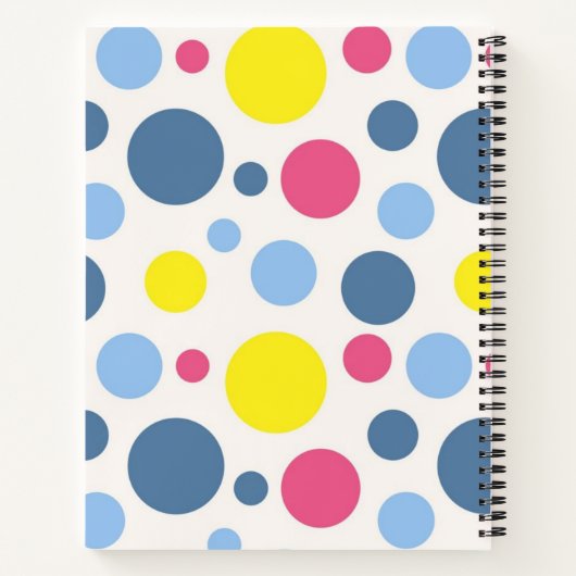Carnet Polka dot (Dos)