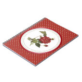 Carnet Polka Dot Flower Significations - Rose rouge (Côté gauche)