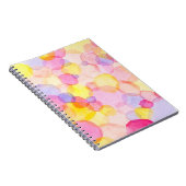 Carnet Polka Dot Splash : Aquarelle colorée (Côté Droit)
