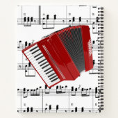 Carnet Polkisons, Accordéon Rouge, (Dos)