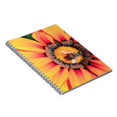 Carnet Pollen de close-up extrême de A Bee Collecting (Côté Droit)