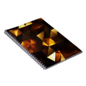 Carnet Polygone or : rendu Abstrait 3D (Côté Droit)