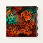 Carnet Polygone, peinture (Dos)