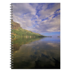 Carnet Polynésie française, Moorea. Baie de Cooks. Navire