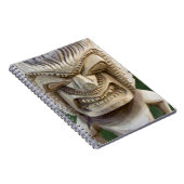 Carnet Polynésie, Royaume des Tonga. Gros plan de tiki (Côté Droit)