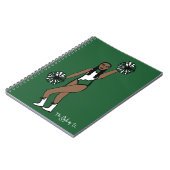 Carnet Pom Dancer White Green Accent P (Côté gauche)