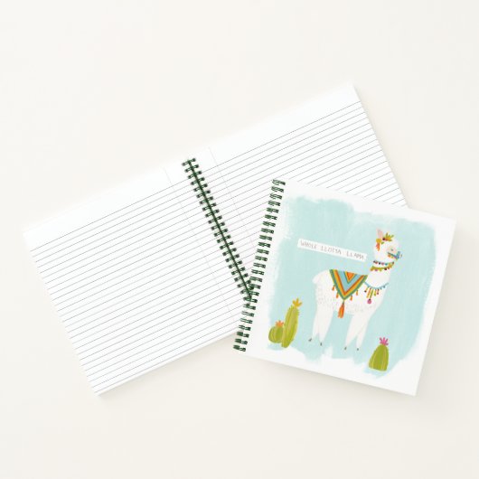 Carnet Pom Pom Llama Rama - Toute Lotta Llama (Intérieur)