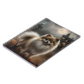 Carnet Pomeranian Halloween Épouvantable (Côté gauche)
