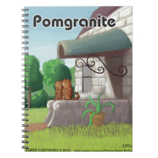 Carnet Pomeranian sur Granite (Pomegranite) Drôle