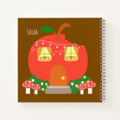 Carnet Pomme Fruit Frog House (Dos)