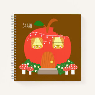 Carnet Pomme Fruit Frog House