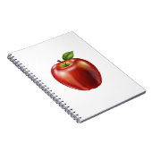 Carnet Pomme rouge fraîche (Côté Droit)
