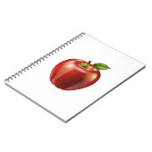 Carnet Pomme rouge fraîche (Côté gauche)