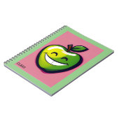 Carnet Pomme souriante (Côté gauche)