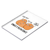 Carnet Pommes de terre douces amusant jeu de nourriture (Côté gauche)