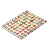 Carnet Pommes mignonnes dans le rétro style (Côté gauche)