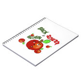 Carnet Pommes rouges de retour à l'école (Côté gauche)