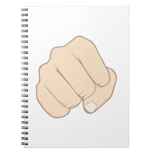 Carnet Pompe de poing (Devant)