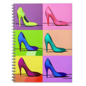 Carnet Pompes de Stiletto, Poster d'Art à talons hauts (Devant)
