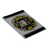 Carnet Pompier AJOUTER LE NOM L'équipe de Secourt du serv (Côté Droit)