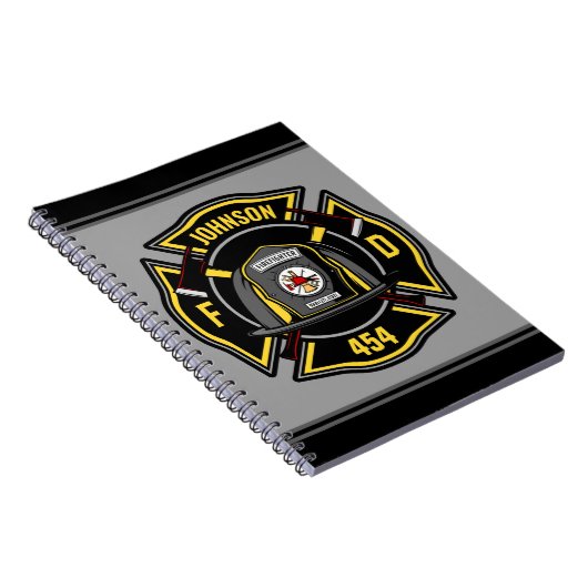 Carnet Pompier AJOUTER LE NOM L'équipe de Secourt du serv (Côté Droit)