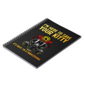 Carnet Pompier Drôle Pour Un Pompier (Côté gauche)