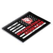 Carnet Pompier Pompier Pompier Retraité Pompier Fireman R (Côté gauche)