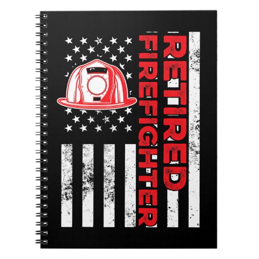 Carnet Pompier Pompier Pompier Retraité Pompier Fireman R (Devant)