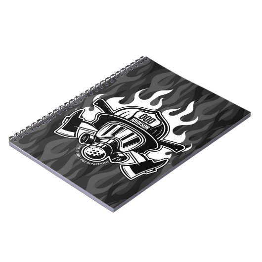 Carnet Pompier Secouru sur mesure Station du service d'in (Côté gauche)