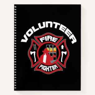 Carnet Pompier volontaire Insigne Moderne