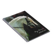 Carnet Poney gris d'exposition (Côté Droit)