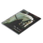Carnet Poney gris d'exposition (Côté gauche)
