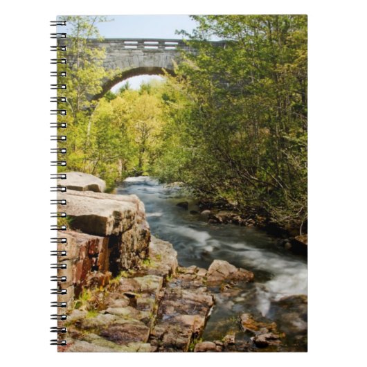 Carnet Pont au-dessus de rivière (Devant)
