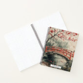 Carnet Pont Cherry Blossom Sumi-E Paysage (2) (Intérieur)