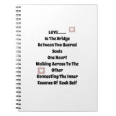 Carnet Pont d'amour (Devant)