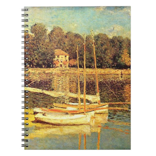 Carnet Pont d'Argenteuil Claude Monet (Devant)