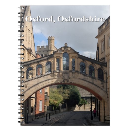 Carnet Pont des Soupirs à Oxford (Devant)
