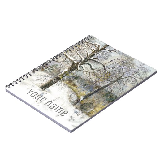 Carnet pont d'hiver (Côté gauche)