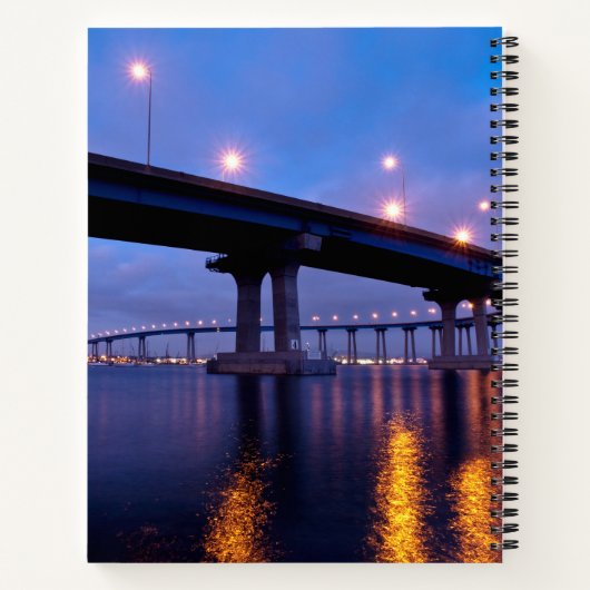 Carnet Pont du Coronado à Dusk (Dos)