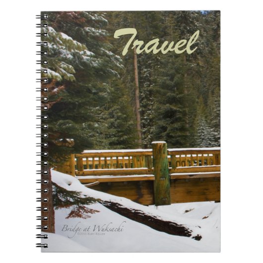 Carnet Pont du Wuksachi Lodge Travel Notebook (Devant)